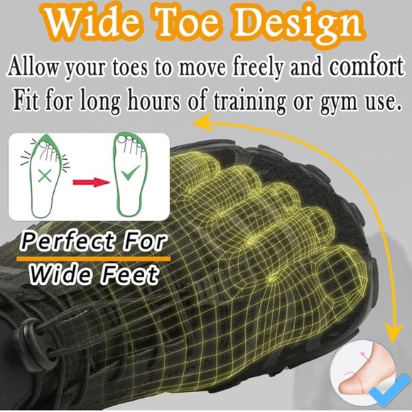 Men Barefoot Shoes, Hiking water shoes, Minimalist shoes - Picture 5 of 9